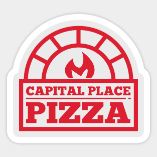 Capital Place Pizza Sticker